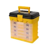 กล่องเก็บอุปกรณ์ DIY MATALL HL3120-A 5 ชั้น สีดำ/เหลือง