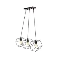 CHANDELIER MDL 01-02934 LUM MT BK 3L