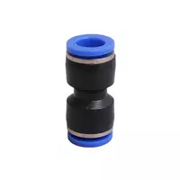 ข้อต่อ PU 2 ทาง ตรง HI-TOP APU-12 12 มม. สีดำ