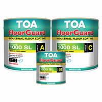 TOA 7042 TOA ฟลอร์การ์ด 1000 เอสแอล สีทาพื้นภายใน ฟิล์มหนา อีพ็อกซี่ สี Traffic Grey