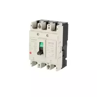 Auto breaker model TNF125CW-3P100A, power 10 KA, 3 phase, 100 amps, cream color