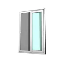 หน้าต่างบานเลื่อน ไวนิล S-S มุ้ง WINDSOR 180X110 ซม. สีขาว