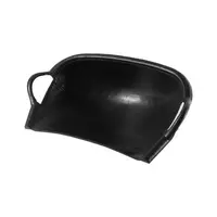 PVC RATTAN CLAM-SHELL SHAPED BASKET