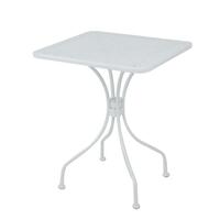 PEARLA STEEL 60CM TABLE WH