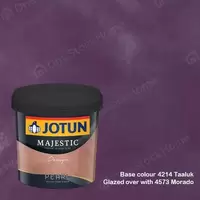 Jotun Majestic Design Pearl 4214 Taaluk + 4573 Morado