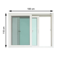 Slide Window UPVC S-S VL-S White VILANN