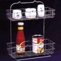 MULTIPLE WALL RACK 2 TIER SMALL EKONO