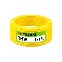 สายไฟ THW 185 ตร.มม. สีเหลือง YAZAKI