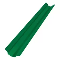 แผ่นรางน้ำตะเข้เมทัลชีทแบบที่ 2 G457 สีเขียวไบรท์กรีน