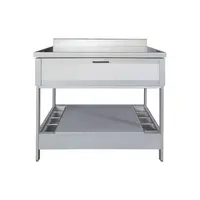DOUBLE GAS STOVE TABLE CABIN SIENA