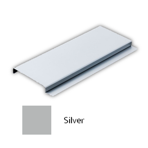 ฝ้าอลูมิเนียม ตัวเอฟ 85F Fameline สี Silver