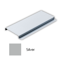 ฝ้าอลูมิเนียม ตัวเอฟ 85F Fameline สี Silver