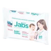 ผ้าเช็ดทำความสะอาด JABS PURE WATER 20 แผ่น