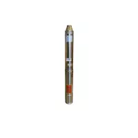 Submersible 1 horsepower HISO deep well pump (4 inch well) model 4SDM3/9 power silver color