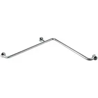 Corner grab bar (left) ⌀32 mm, 700x800 mm, Hair-line finish, American Standard HR-320370-01L