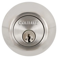 กุญแจลิ้นตาย 1 ด้าน COLT 9301 สีสเตนเลส