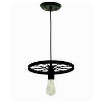 CHANDELIER MDL CH-8056/1 EVL MT BK 1L