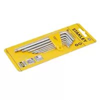 ชุดประแจหกเหลี่ยมหัวบอล Stanley 7ชิ้นชุด