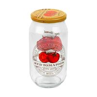 ขวดโหลแก้ว 1L ฝาเกลียว RED TOMATOS