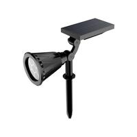 ไฟแต่งสวนโซล่าเซลล์ PHILIPS BGC010 LED3/730 SPOT 2.1 วัตต์ WARM WHITE สีดำ