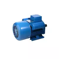 Motor, model 220V, size 1 HP, blue