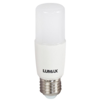 LUMAX T-BULB E27 9W LED Daylight Bulb, Cylindrical Shape