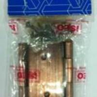 บานพับเหล็ก 3x3 นิ้ว ISON 999030 สีทองแดงรมดำ แพ็ก 2 ชิ้น