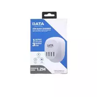 Plug converter, 4 USB sockets, 1.2 m.