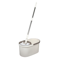 ชุดอุปกรณ์ถังปั่นพร้อมไม้ม็อบ ACCO DS-307 สีเบจ