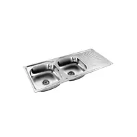 SINK BUILT 2B1D DYN DH-12050 SS