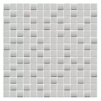 Glass Mosaic 30X30CM Matt Grand Silver