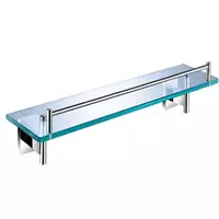 VICTOR GLASS SHELF 6187 Chrome