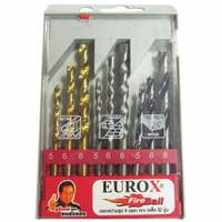 Eurox ดอกสว่านเจาะสแตนเลสไฮสปีด ขนาด 11/64 (4.366)
