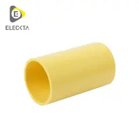 ข้อต่อตรง 1" สีเหลือง Pack4 ELEK