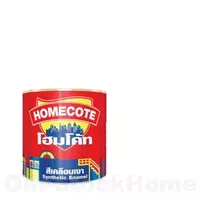 TOA H100 TOA Homecote Gloss Enamel ขาว H100 White