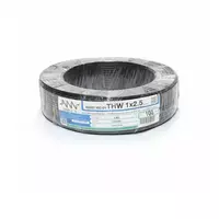 สายไฟ IEC01 THW 1x2.5 ตร.มม. สีดำ 100 เมตร NNN