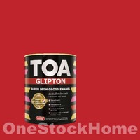 TOA 255 TOA GLIPTON Oil Paint, Red, 1 Gallon