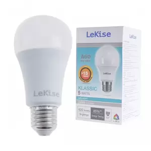 LED light bulb A60 Klassic 5 watts (Day Light) LEKISE-1