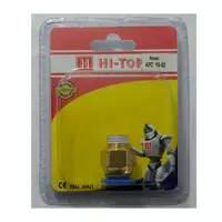 ข้อต่อตรงเกลียวนอก HI-TOP APC10-02 10 มม.