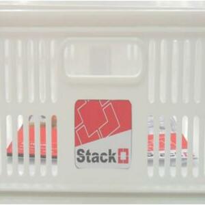 stackable storage box stacko dt-21 s white Images... กล่องซ้อนได้ STACKO DT-21 S 28x19.8x13.3 ซม. สีขาว | OneStockHome