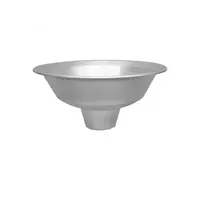 High bay lamp, large mouth, 44 cm., model DN-3A, silver color [not including light bulb] FINEXT