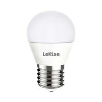 หลอดไฟ LED E27 3W เดย์ไลท์ ทรงปิงปอง LEKISE B45 LEO