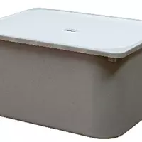 กล่องฝาปิด STACKO 2011C 43x33x34 ซม. สีเทา