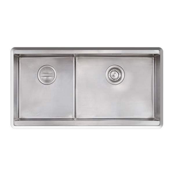KOHLER K-99064X-F-NA อ่างล้างจานสแตนเลส 2 หลุม รุ่นมอเรน-1