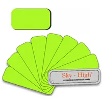 แผ่นอลูมิเนียม คอมโพสิต 3 มม. SkyHigh SH-8403 สีเขียว 2016