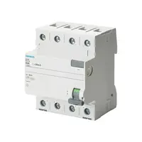เบรกเกอร์กันดูด 80 แอมป์ RCCB SIEMENS 4 Pole 30mA รุ่น 5SV4347-0