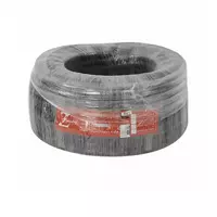 Corrugated PVC flexible pipe 20 mm x 50 meters, black