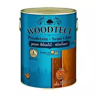 #201 สีย้อมไม้ WOODTECT สีไม้สัก ชนิดกึ่งเงา