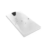 อ่างอาบน้ำอะครีลิคระบบน้ำวนโพรเฟกซ์ 12 หัวเจ็ตแบบเรียบ รุ่น อีโวร่า 1800 KOHLER K-18746X-NW-0