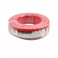 สายไฟ THW (IEC01) 1x4 ตร.มม. สีแดง 100 เมตร NNN